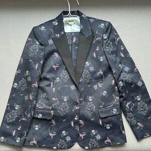 Zadig & Voltaire Skulls Suit (Blazer + Pants) | Size 38 | Gently Used